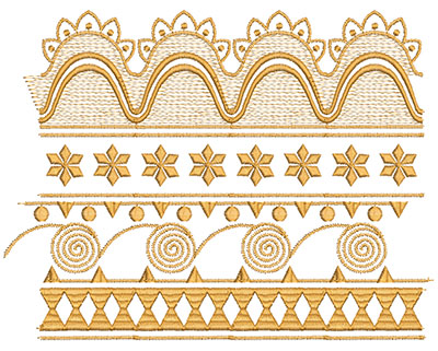 Embroidery Design: Heirloom From The Vault 6 Design 3<br> 7.48w X 9.72h