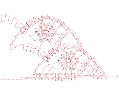 Embroidery Design: Heirloom From The Vault 10 Design 1<br> 3.18w X 5.60h | Embroidery Legacy Embroidery Design: Heirloom From The Vault 10 Design 1<br> 3.18w X 5.60h