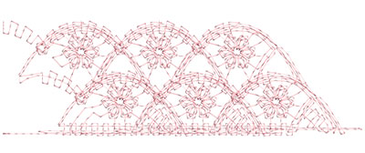 Embroidery Design: Heirloom From The Vault 10 Design 2<br> 3.18w X 9.91h | Embroidery Legacy Embroidery Design: Heirloom From The Vault 10 Design 2<br> 3.18w X 9.91h
