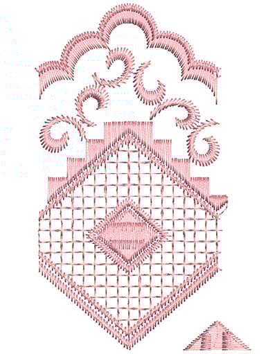 Embroidery Design: Heirloom From The Vault 10 Design 5<br> 4.17w X 2.6h