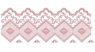 Embroidery Design: Heirloom From The Vault 10 Design 6<br> 4.17w X 11.17h