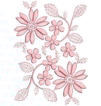 Embroidery Design: Heirloom From The Vault 10 Design 7<br> 6.26w X 4.49h