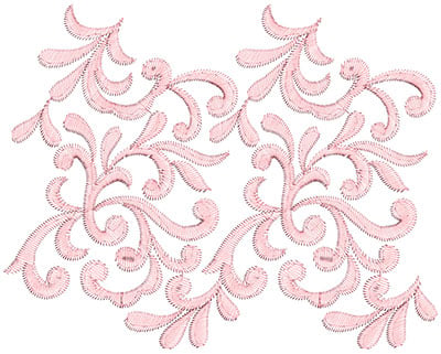 Embroidery Design: Heirloom From The Vault 10 Design 12<br> 7.48w X 9.41h