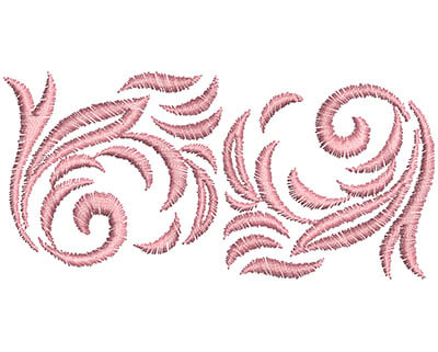 Embroidery Design: Heirloom From The Vault 11 Design 3<br> 2.06w X 4.28h