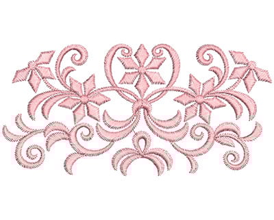 Embroidery Design: Heirloom From The Vault 11 Design 10<br> 2.94w X 5.99h