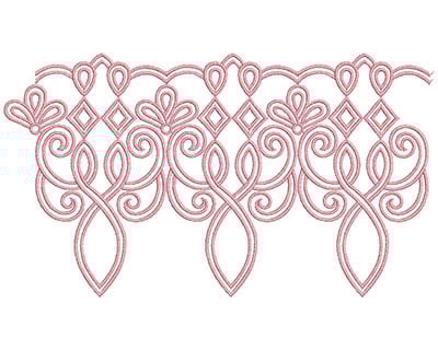Embroidery Design: Heirloom From The Vault 12 Design 2<br> 5.97w X 10.52h