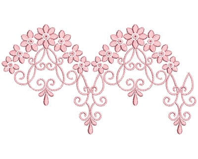 Embroidery Design: Heirloom From The Vault 13 Design 5<br> 5.28w X 9.37h