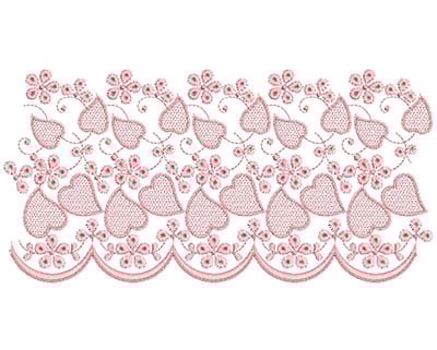 Embroidery Design: Heirloom From The Vault 13 Design 7<br> 5.64w X 11.31h