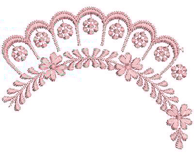 Embroidery Design: Heirloom From The Vault 13 Design 10<br> 3.44w X 4.61h