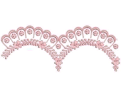 Embroidery Design: Heirloom From The Vault 13 Design 11<br> 3.44w X 8.91h | Embroidery Legacy Embroidery Design: Heirloom From The Vault 13 Design 11<br> 3.44w X 8.91h