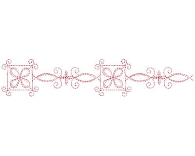 Embroidery Design: Heirloom From The Vault 15 Design 11<br> 1.71w X 8.8h