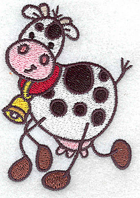 Embroidery Design: Cow<br> 2.48w X 3.48h