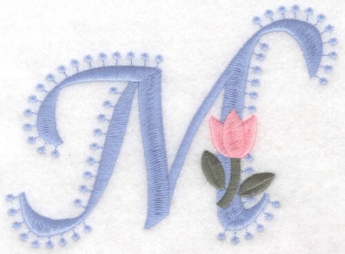 Embroidery Design: M Large<br>4.15inH x 5.89inW