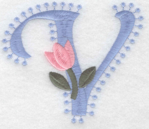 Embroidery Design: V Large<br>3.51inH x 4.29inW