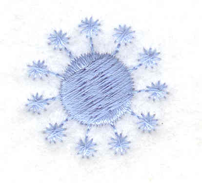 Embroidery Design: Period large<br>0.99inH x 0.98inW | Embroidery Legacy Embroidery Design: Period large<br>0.99inH x 0.98inW