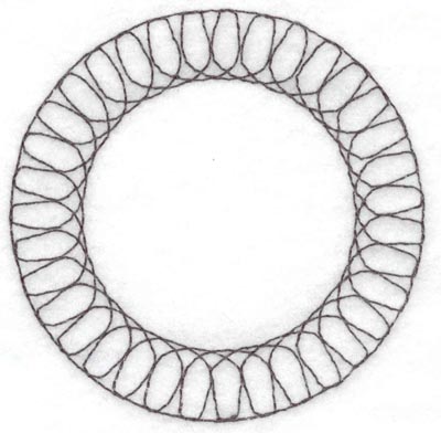 Embroidery Design: Spiral stitch one hundred six<br>3.90w X 3.90h