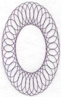 Embroidery Design: Spiral stitch one hundred nineteen<br>4.00w X 6.50h | Embroidery Legacy Embroidery Design: Spiral stitch one hundred nineteen<br>4.00w X 6.50h