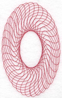 Embroidery Design: Spiral stitch one hundred thirty one<br>4.00w X 6.50h