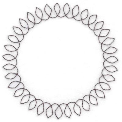 Embroidery Design: Spiral stitch one hundred thirty three<br>3.90w X 3.90h