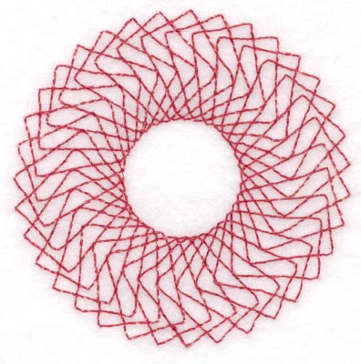 Embroidery Design: Spiral stitch one hundred thirty nine<br>3.90w X 3.90h