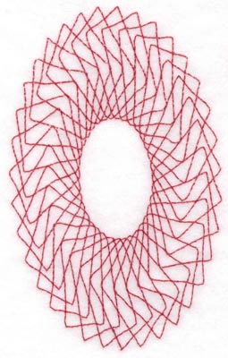 Embroidery Design: Spiral stitch one hundred forty<br>4.00w X 6.51h