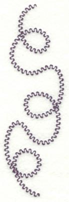 Embroidery Design: Spiral stitch one hundred forty nine<br>2.13w X 6.72h