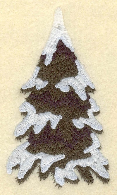 Embroidery Design: Evergreen tree<br>2.21w X 3.90h