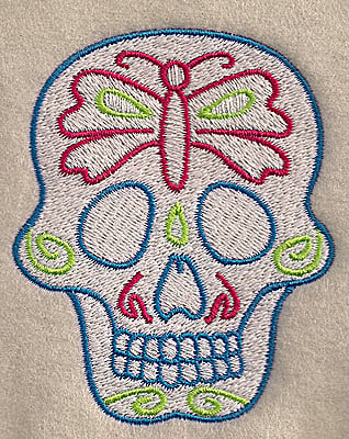 Embroidery Design: Skull I<br> 2.87w X 3.51h