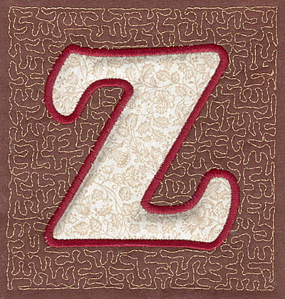 Embroidery Design: Z Stipple A<br>3.94w X 3.82h