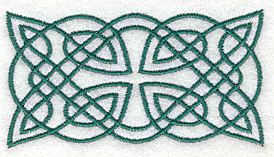 Embroidery Design: Celtic symbol<br>3.50w X 1.89h