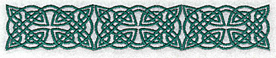 Embroidery Design: Celtic symbol row<br> 5.84w X 1.06h | Embroidery Legacy Embroidery Design: Celtic symbol row<br> 5.84w X 1.06h