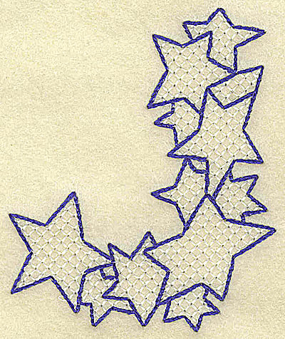 Embroidery Design: J large<br> 2.91w X 3.53h