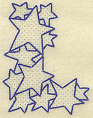 Embroidery Design: L large<br> 2.72w X 3.51h