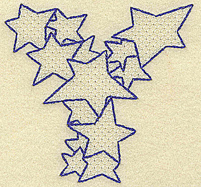 Embroidery Design: Y large<br> 3.67w X 3.51h