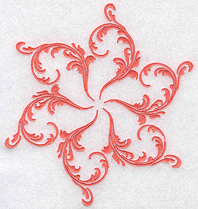 Embroidery Design: Swirl element 1D<br> 6.52w X 6.02h | Embroidery Legacy Embroidery Design: Swirl element 1D<br> 6.52w X 6.02h