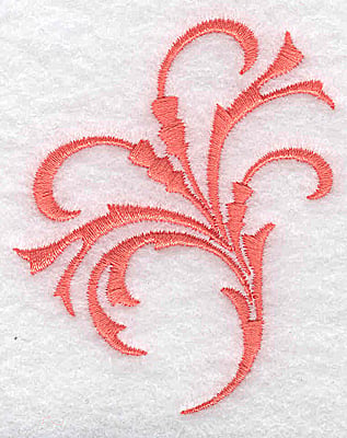 Embroidery Design: Swirl element 3A<br> 2.40w X 2.90h