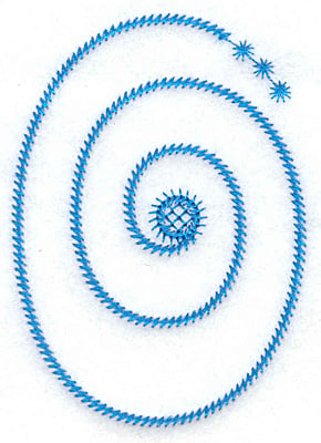 Embroidery Design: O large<br> 2.55w X 3.61h