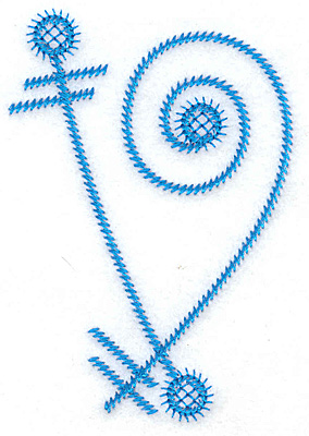 Embroidery Design: V large<br> 2.65w X 3.88h