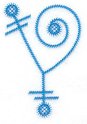 Embroidery Design: Y large<br> 2.50w X 3.77h