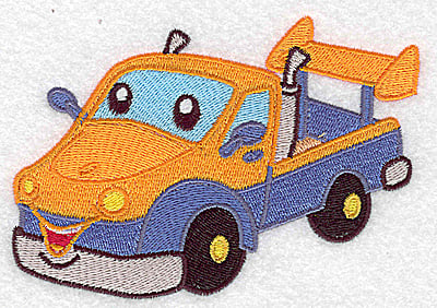 Embroidery Design: Pick-up truck large<br> 4.98w X 3.45h