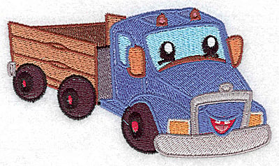 Embroidery Design: Truck large<br> 4.97w X 2.86h
