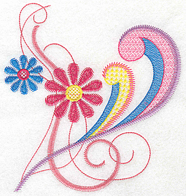 Embroidery Design: Swirls galore large<br> 6.15w X 6.61h