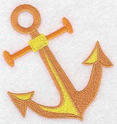 Embroidery Design: Anchor<br> 3.40w X 3.59h | Embroidery Legacy Embroidery Design: Anchor<br> 3.40w X 3.59h