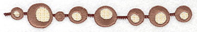 Embroidery Design: Floral beads large<br> 6.97w X 0.92h
