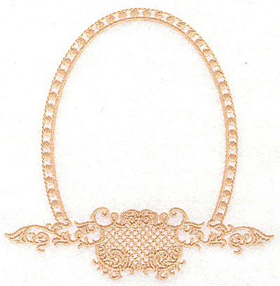 Embroidery Design: Victorian basket<br> 4.92w X 4.98h