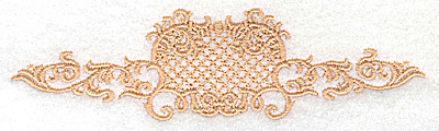 Embroidery Design: Victorian design<br> 5.41w X 1.47h
