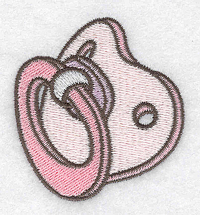 Embroidery Design: Pacifier girl large<br> 2.28w X 2.47h