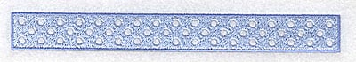Embroidery Design: Border boy with circles large<br> 6.72w X 0.78h