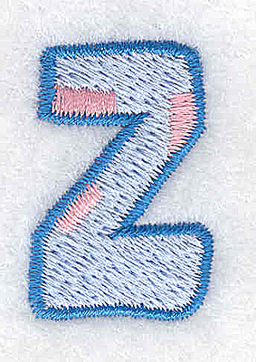 Embroidery Design: Z small<br> 0.82w X 1.26h