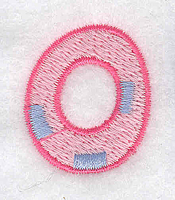 Embroidery Design: 0 small<br> 1.07w X 1.28h